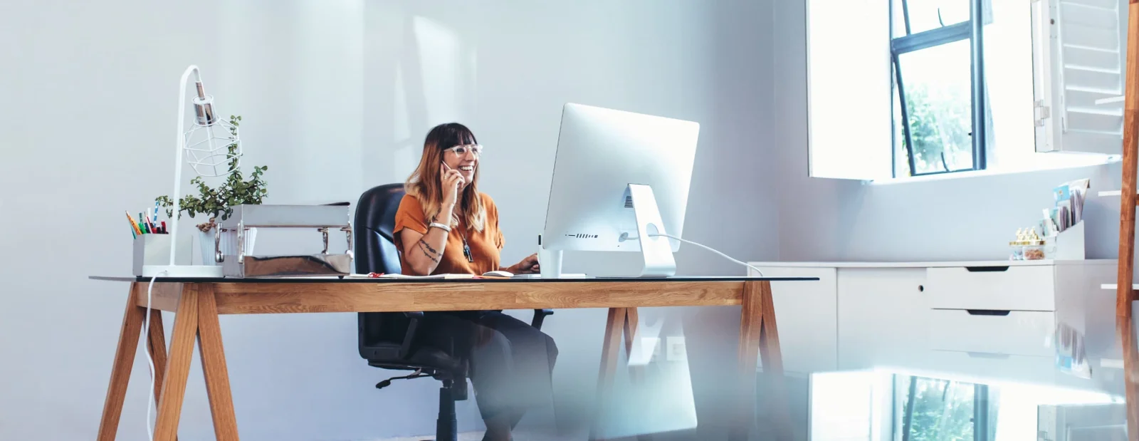 Branding experience background