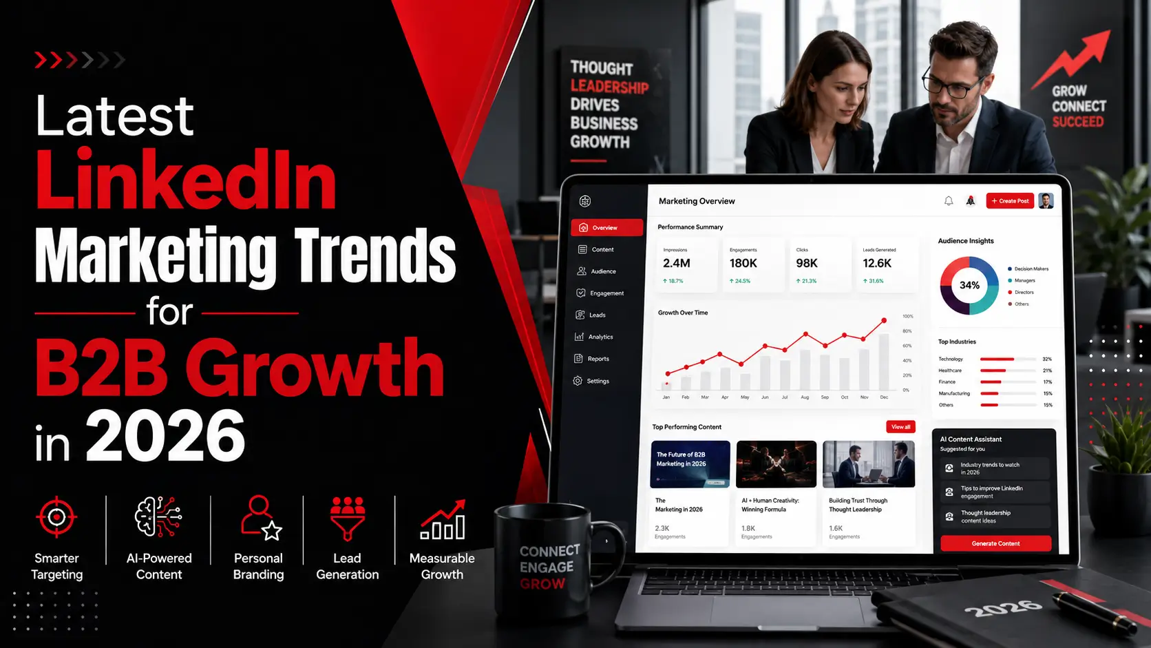 LinkedIn Marketing Trends 2026 for B2B Growth Guide