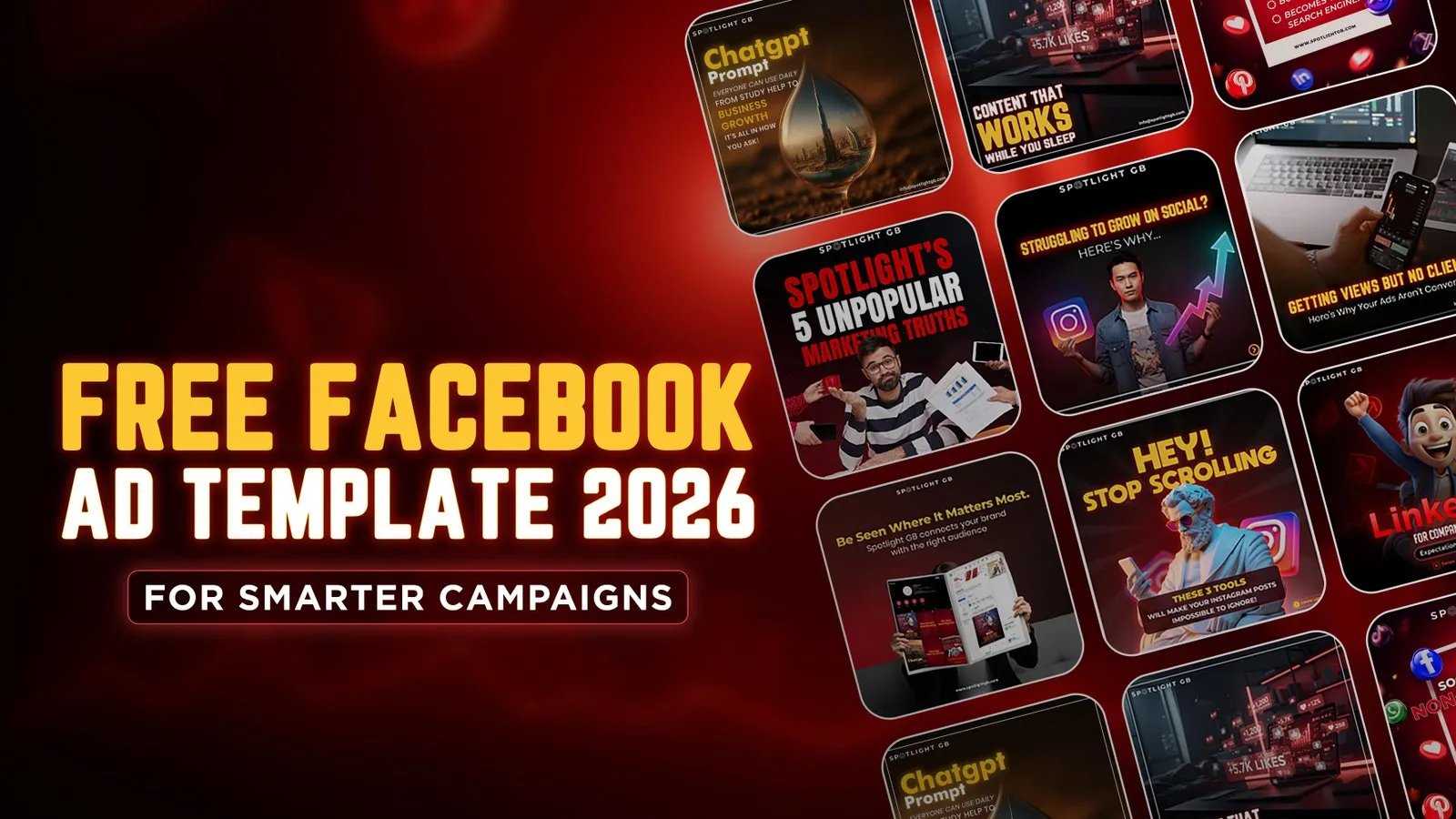 Facebook Ad Template 2026 – Free Strategy Tool to Plan, Track & Optimise Campaigns