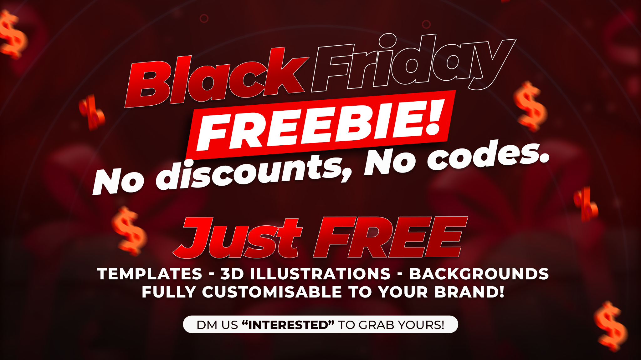 Hurry! Free Black Friday Design Pack Disappears After 28 November!