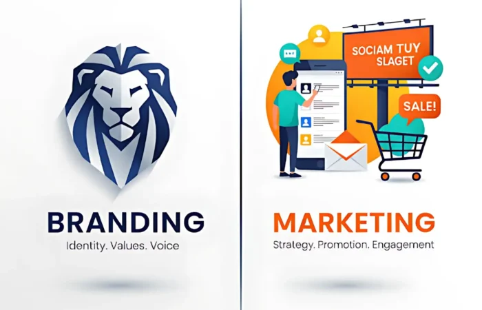branding vs marketing