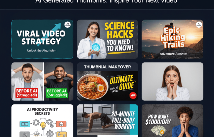 AI YouTube Thumbnails & Titles